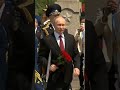 Russian President Putin in China visits Soviet monument