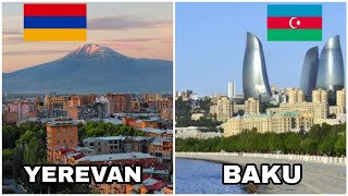 Ibukota Armenia (Yerevan) & Ibukota Azerbaijan (Baku)