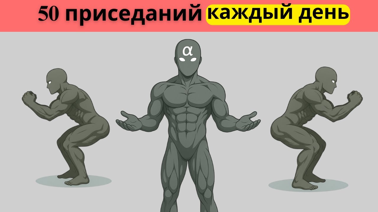 50 приседаний каждый день — что будет на самом деле