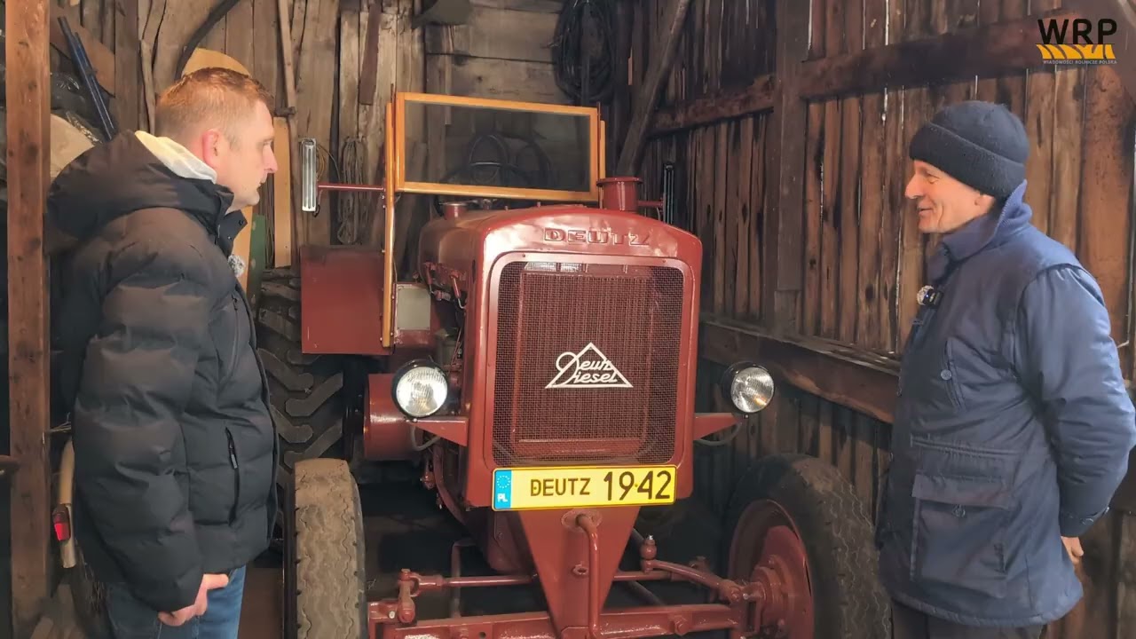 Unikalny ciągnik Deutz w polskim garażu. 