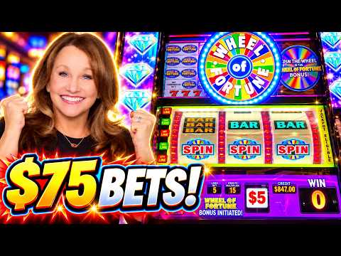 This High Limit Wheel of Fortune Would NOT Stop Spinning!