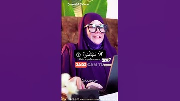 AN-NABA 4 | كَلَّا سَيَعْلَمُونَ | DR. HANIAH SALWANA #annaba #tajwid #haniahsalwana #تجويد #تعلم