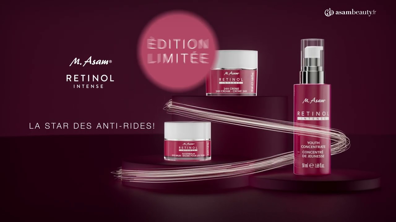 Offre du mois ! Set anti-âge hautement concentré en rétinol avec coffret cadeau