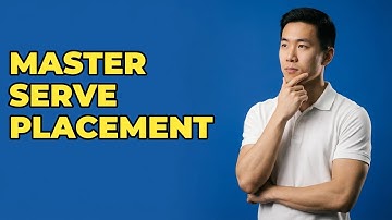 How Can I Vary My Table Tennis Serve Placement?