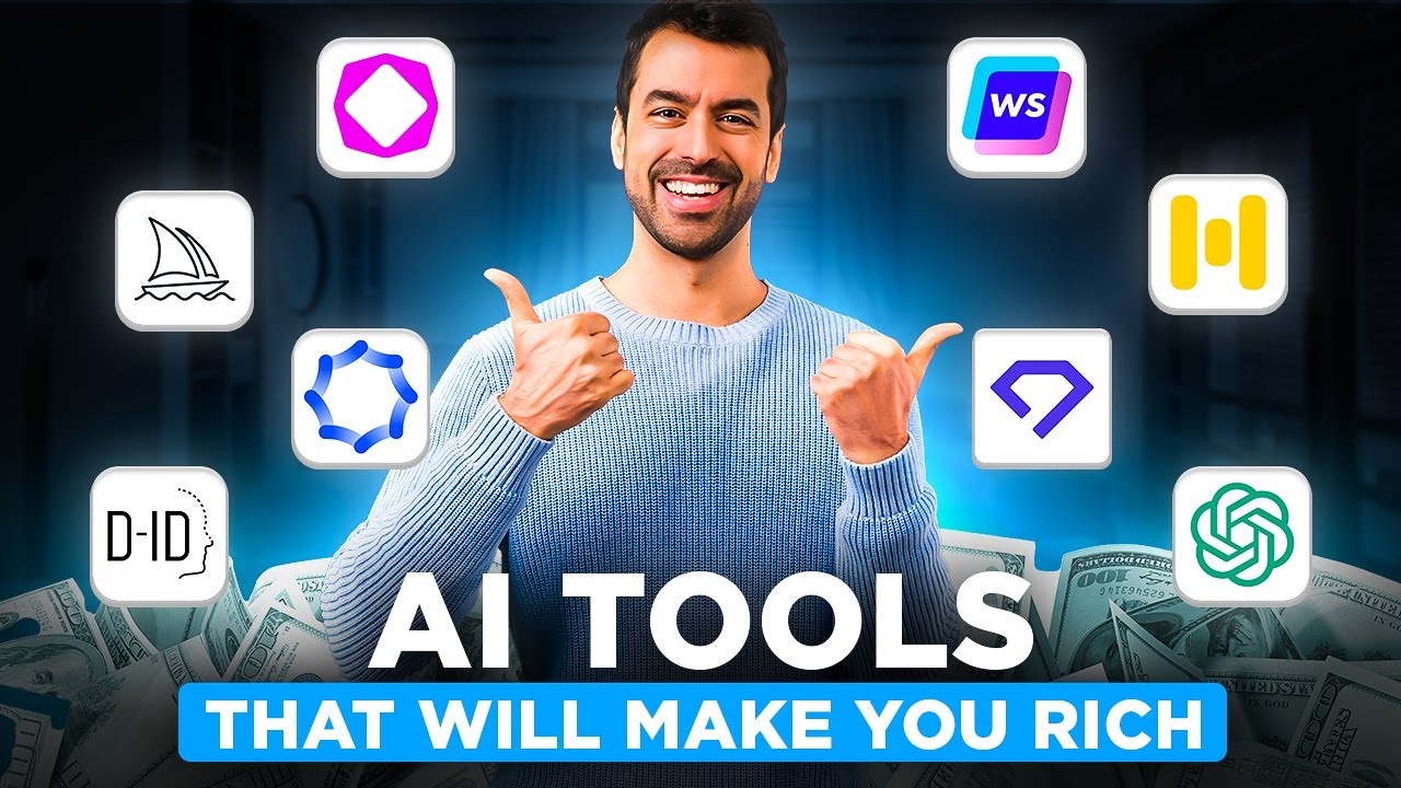 9 Artificial Intelligence Tools that will make You Rich!