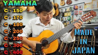 Đàn Classic Guitar YAMAHA NHẬT dòng C || YAMAHA C Series Made in JAPAN
