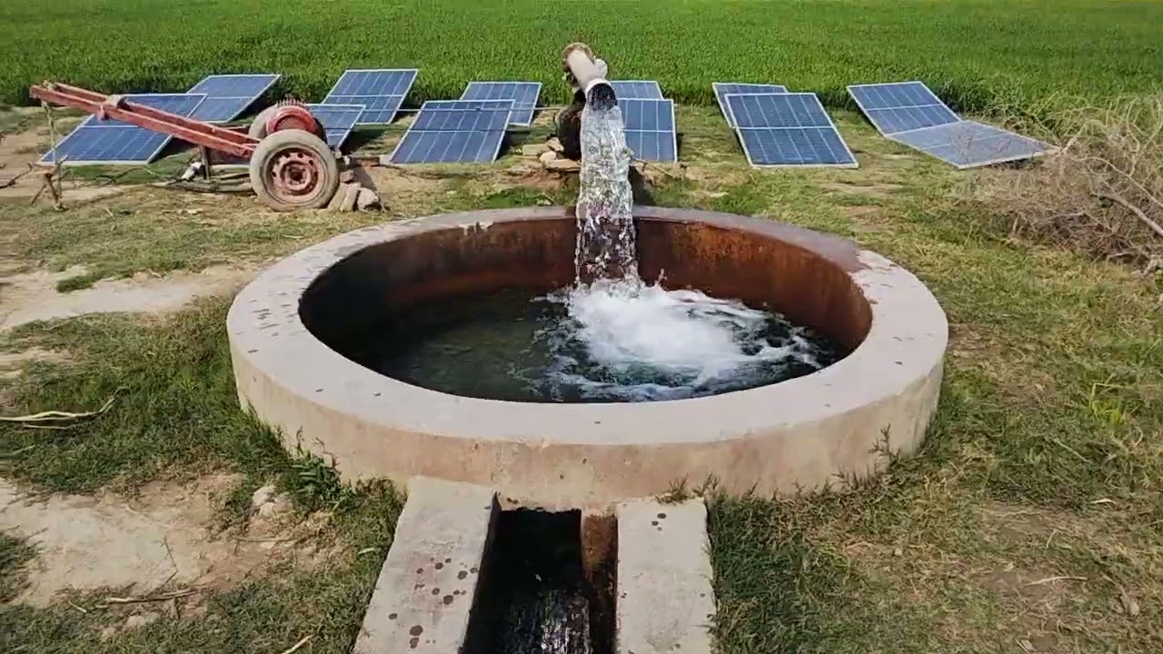 #12 solar panile 545 vd and 15 hors power moter amazing water# 