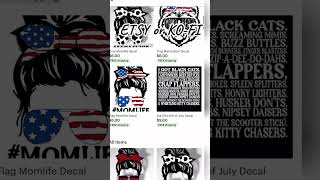 Explore unique decals & stickers for your style #decal #etsy #kofi #shop