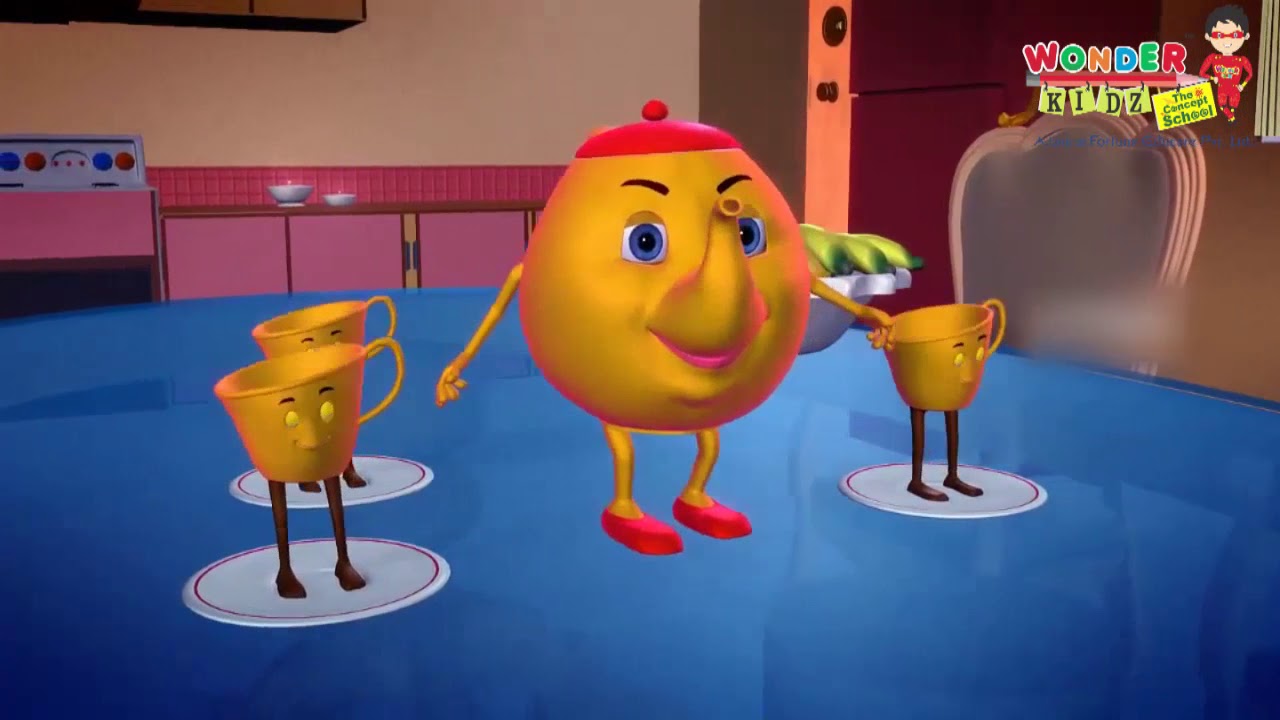 VIDEO 22 I'm a Little Teapot 3D Animation English Nursery Rhymes For ...