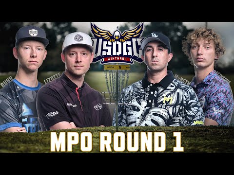 Round 1 MPO 2025 United States Disc Golf Championship