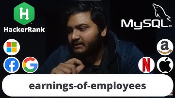 Hackerrank Earning of Employees Problem | SQL | Ashutosh Kumar