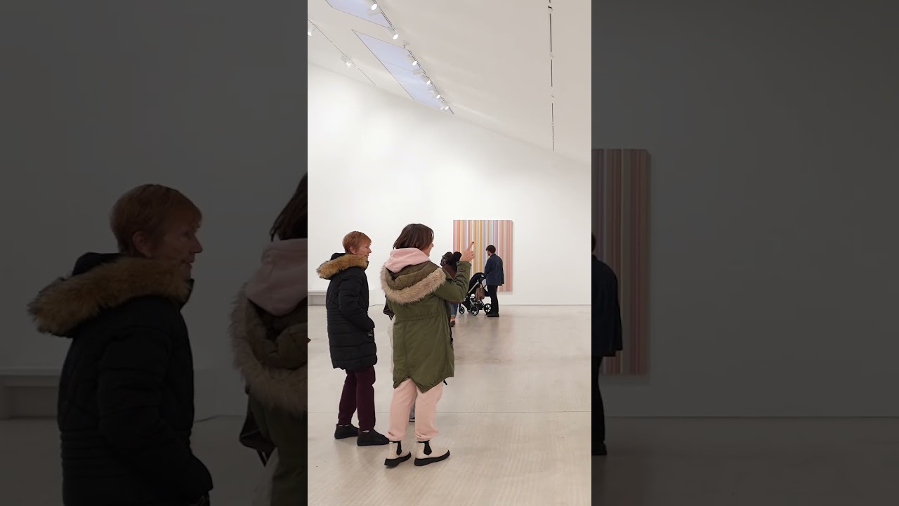 Visitors can’t look away from Bridget Riley’s mesmerising optical illusions at Turner Contemporary.