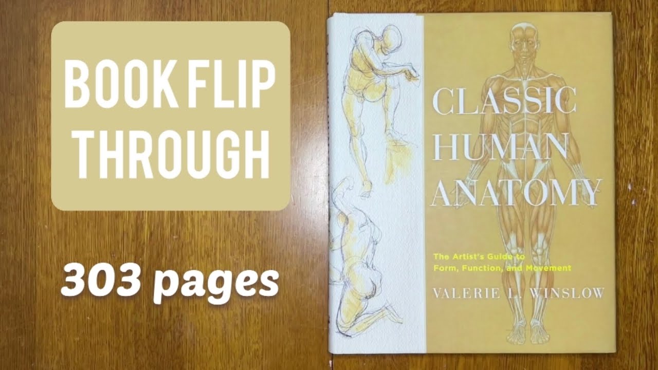 Classic Human Anatomy by Valerie L. Winslow - Book flip through