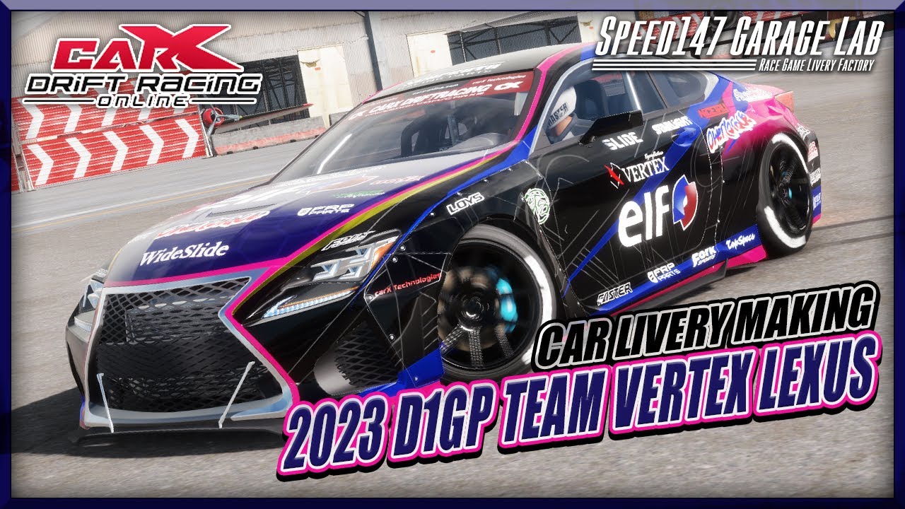 CarX Drift Racing Online】CAR LIVERY MAKING vol.132〈2023 D1GP