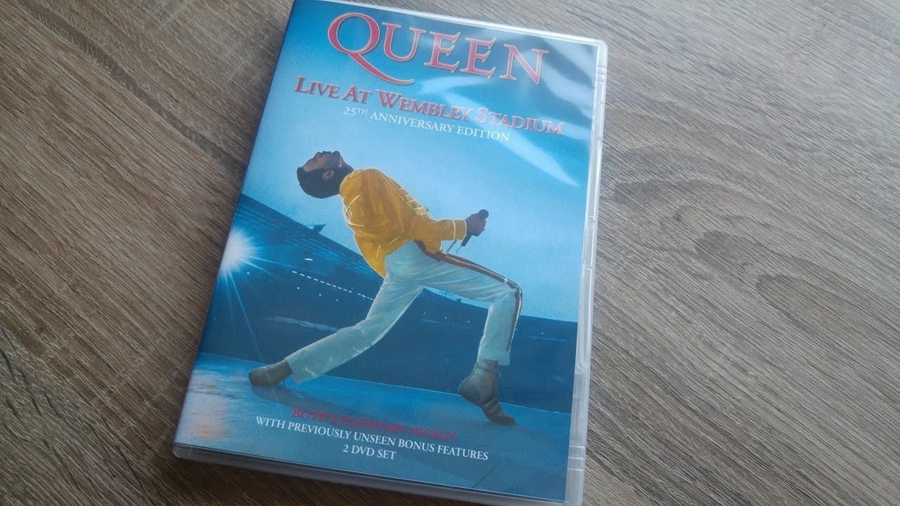 Queen Live At Wembley Stadium 25th Anniversary Edition Unboxing 4k Youtube