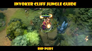 Invoker jungle guide (radiant ancients cliff) | dota 2