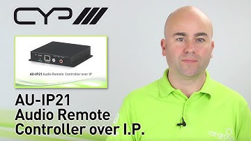CYP AU-IP21 Audio Remote Controller over IP