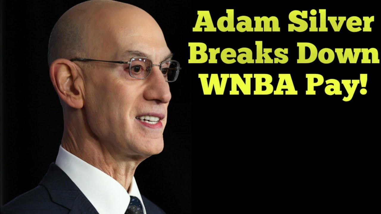 Адам Сильвер объясняет, почему разделение доходов Женской баскетбольной ассоциации (WNBA) 50/50 н...