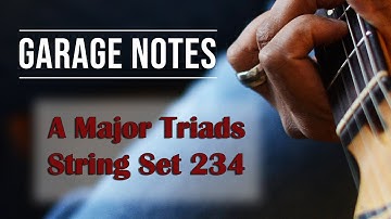A Major Triads String Set 234
