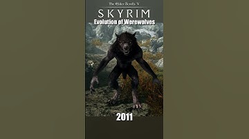 Evolution of Werewolves #morrowind #elderscrolls #oblivion #oblivionremaster #skyrim