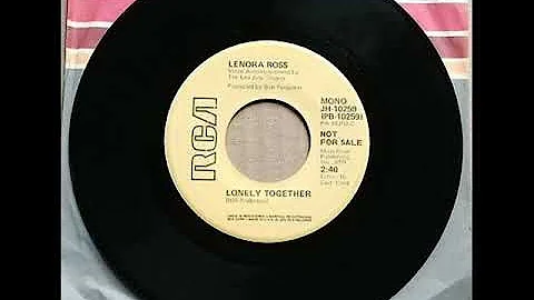 Lenora Ross "Lonely Together"