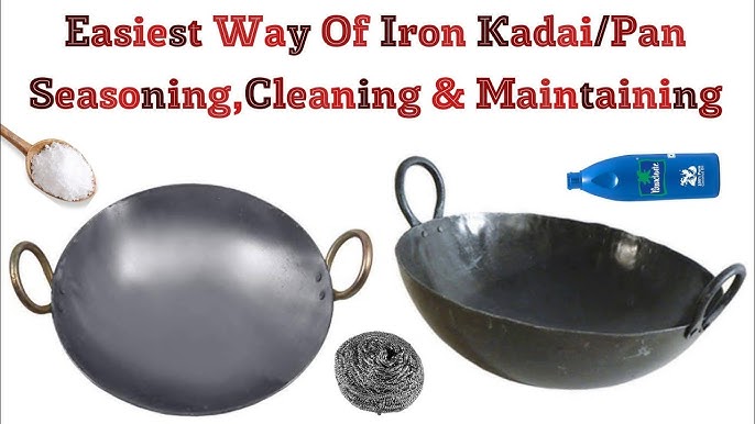 Difference Between Iron And Cast Iron Kadhai: How To Clean Cast Iron Kadhai  - NDTV Food