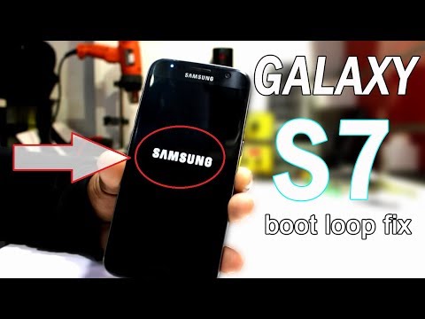 Samsung galaxy s7 boot loop fix full video