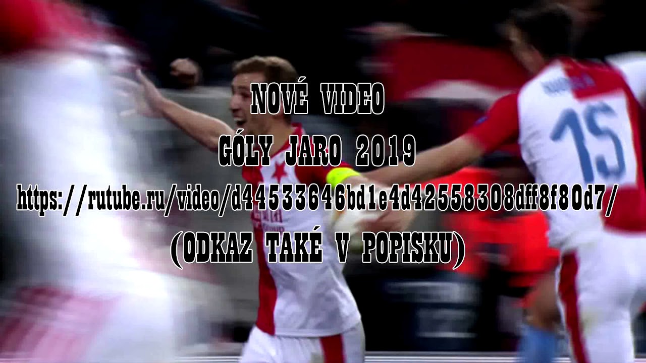 Slavia Praha - góly (jaro 2019)