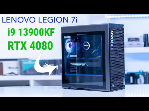 NEW Lenovo Legion 7i PC First Look - i9 13900KF & RTX 4080!