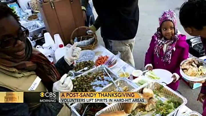 Sandy victims get much-needed support on Thanksgiv...