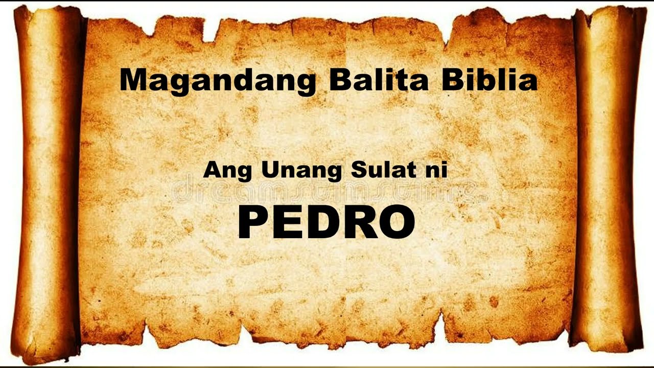 1 PEDROO 1-5: Audio & Text Bible (Tagalog) Dramatized #bible #salitangdiyos #audiobible