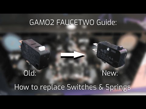 How to replace springs & switches | gamo2 FAUCETWO - YouTube