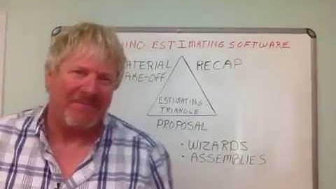 Electrical estimating software