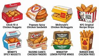 Every Fast Food Chicken Explained in 5 Min