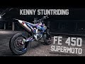 Kenny stuntriding  supermoto nightride 4k