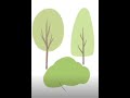 3 Trees #art #digitalart #drawing #shorts #tree #ağaçlar