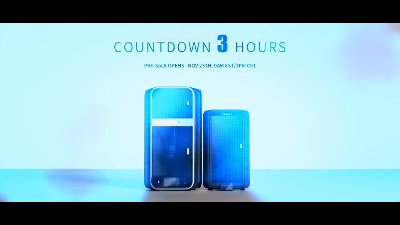 📣  FLSUN's Latest Printers Pre-sales Opens in 3 Hours! 🖨️