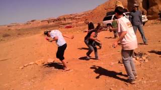 Silly string war @ Easter Camping
