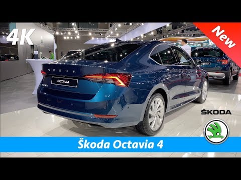 SKODA OCTAVIA 4 (2020) - FIRST LOOK LED lights, crazy ambient lights &  trunk space (1.5 TSI STYLE) 