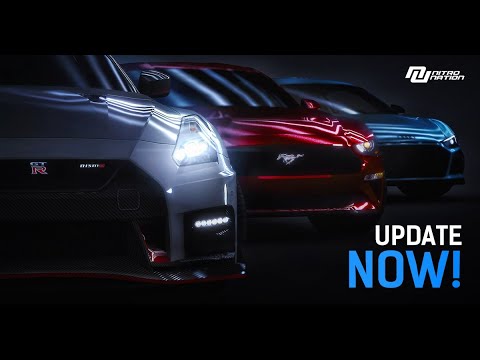 Видео: NISMO R35, R8, MUSTANG 2019 уже в игре!