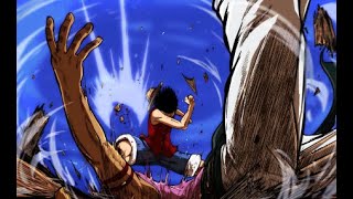 Luffy Beats Bellamy In One Punch!