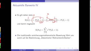 Einführung in die Finanz- und Versicherungsmathematik WS 2015/16 Vorlesung 5