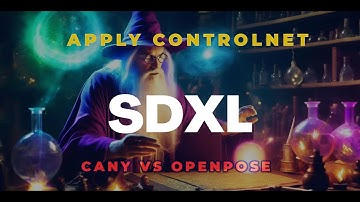 Apply Controlnet to SDXL, Openpose and Cany Controlnet - StableDiffusion.edu.vn - Google Colab Free
