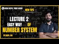 NUMBER SYSTEM DIVISIBLE BY  2