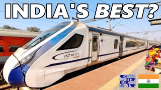 India's HOMEGROWN Highspeed Trains / Vande Bharat Express from Varanasi to Delhi