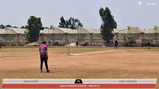 SARA SIXERS vs SARA STRIKERS live cricket match | SARA PREMIER LEAGUE - 3 live - SARA cricket academ screenshot 2
