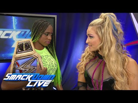 Natalya confronts SmackDown Women's Champion Naomi: SmackDown LIVE, July 25, 2017