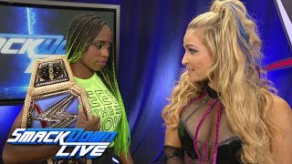 Natalya confronts SmackDown Women's Champion Naomi: SmackDown LIVE, July 25, 2017 screenshot 4
