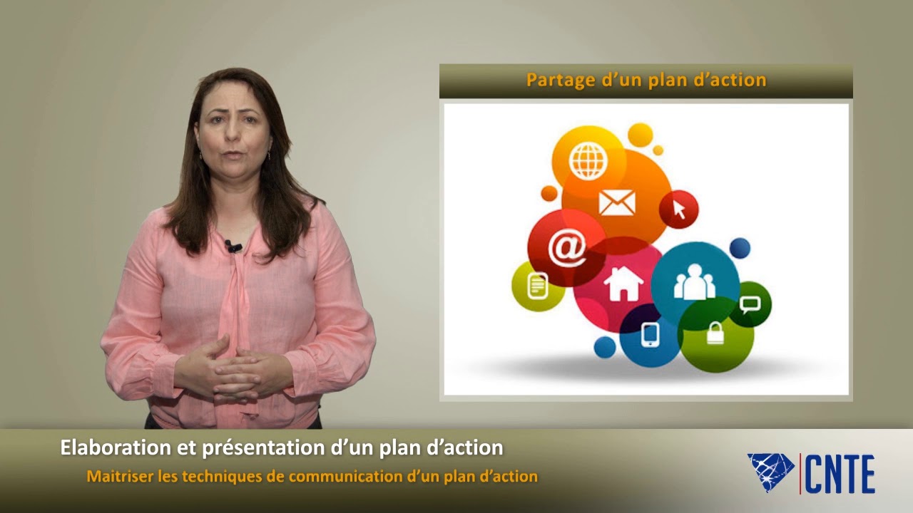 Elaboration et présentation d'un plan d'action - Technique de communication
