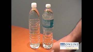 Create Your Own Personalized Water Bottle Labels - DIY